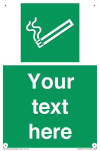 SS5261: Custom E-Cigarettes/Vaping Permited Sign