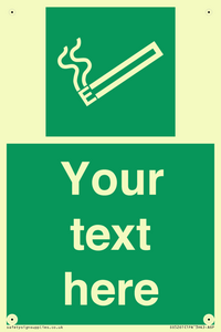 SS5261: Custom E-Cigarettes/Vaping Permited Sign