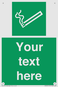 SS5261: Custom E-Cigarettes/Vaping Permited Sign