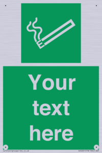 SS5261: Custom E-Cigarettes/Vaping Permited Sign