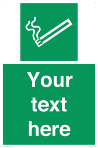 SS5261: Custom E-Cigarettes/Vaping Permited Sign