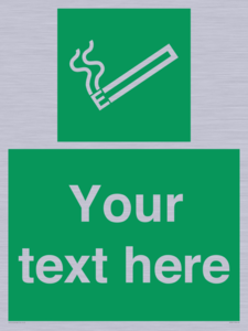 SS5261: Custom E-Cigarettes/Vaping Permited Sign