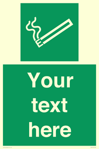 SS5261: Custom E-Cigarettes/Vaping Permited Sign