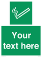 SS5261: Custom E-Cigarettes/Vaping Permited Sign