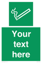 SS5261: Custom E-Cigarettes/Vaping Permited Sign