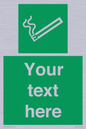SS5261: Custom E-Cigarettes/Vaping Permited Sign