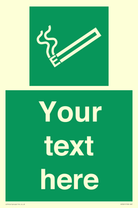 SS5261: Custom E-Cigarettes/Vaping Permited Sign