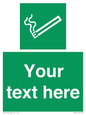 SS5261: Custom E-Cigarettes/Vaping Permited Sign