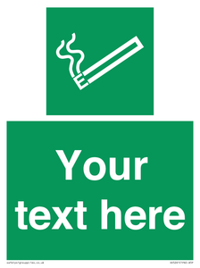 SS5261: Custom E-Cigarettes/Vaping Permited Sign