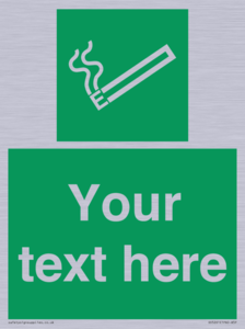 SS5261: Custom E-Cigarettes/Vaping Permited Sign