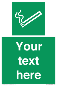 SS5261: Custom E-Cigarettes/Vaping Permited Sign