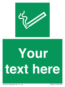 SS5261: Custom E-Cigarettes/Vaping Permited Sign