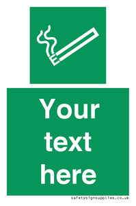 SS5261: Custom E-Cigarettes/Vaping Permited Sign