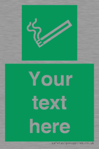 SS5261: Custom E-Cigarettes/Vaping Permited Sign