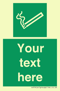 SS5261: Custom E-Cigarettes/Vaping Permited Sign