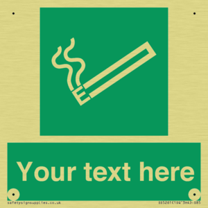 SS5261: Custom E-Cigarettes/Vaping Permited Sign