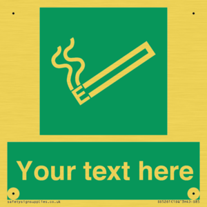 SS5261: Custom E-Cigarettes/Vaping Permited Sign