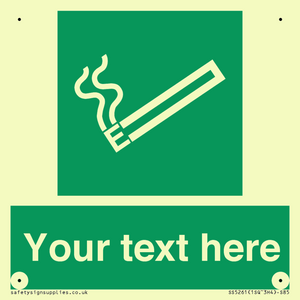 SS5261: Custom E-Cigarettes/Vaping Permited Sign