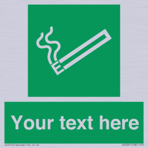 SS5261: Custom E-Cigarettes/Vaping Permited Sign