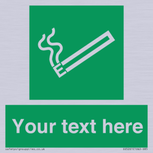 SS5261: Custom E-Cigarettes/Vaping Permited Sign