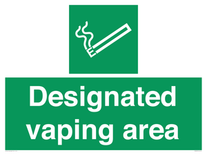 SS5818: Designated vaping area