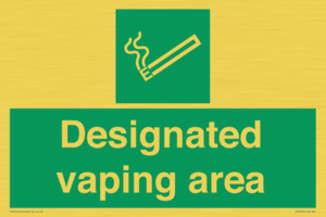 SS5818: Designated vaping area