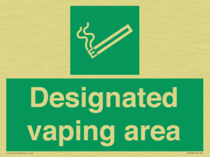 SS5818: Designated vaping area