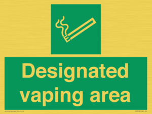SS5818: Designated vaping area