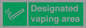 SS5818: Designated vaping area