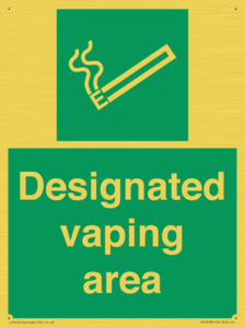 SS5818: Designated vaping area