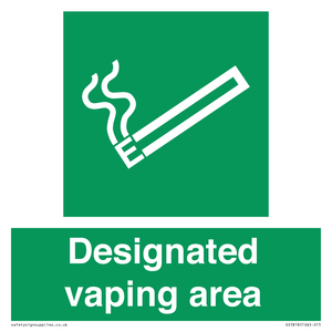 SS5818: Designated vaping area