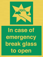 SV10399: In case of emergency break glass to open