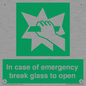 SV10399: In case of emergency break glass to open