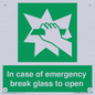 SV10399: In case of emergency break glass to open