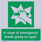 SV10399: In case of emergency break glass to open