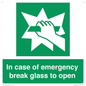 SV10399: In case of emergency break glass to open