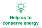 SV10482: Help us to conserve energy