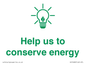 SV10482: Help us to conserve energy