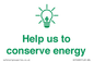 SV10482: Help us to conserve energy