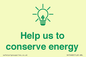 SV10482: Help us to conserve energy