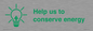 SV10482: Help us to conserve energy
