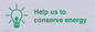 SV10482: Help us to conserve energy