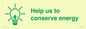 SV10482: Help us to conserve energy