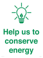 SV10482: Help us to conserve energy
