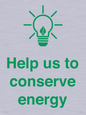 SV10482: Help us to conserve energy