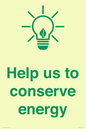 SV10482: Help us to conserve energy