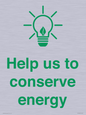 SV10482: Help us to conserve energy