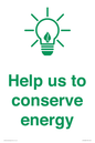 SV10482: Help us to conserve energy