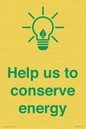 SV10482: Help us to conserve energy