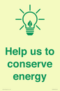 SV10482: Help us to conserve energy